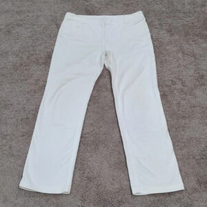Eileen Fisher White Jeans Size Medium